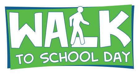 Walk To School Day Logo